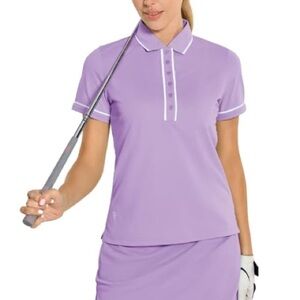 NWT M MAELREG Short Sleeve Golf Tennis Performance Polo Shirt - Size: Medium